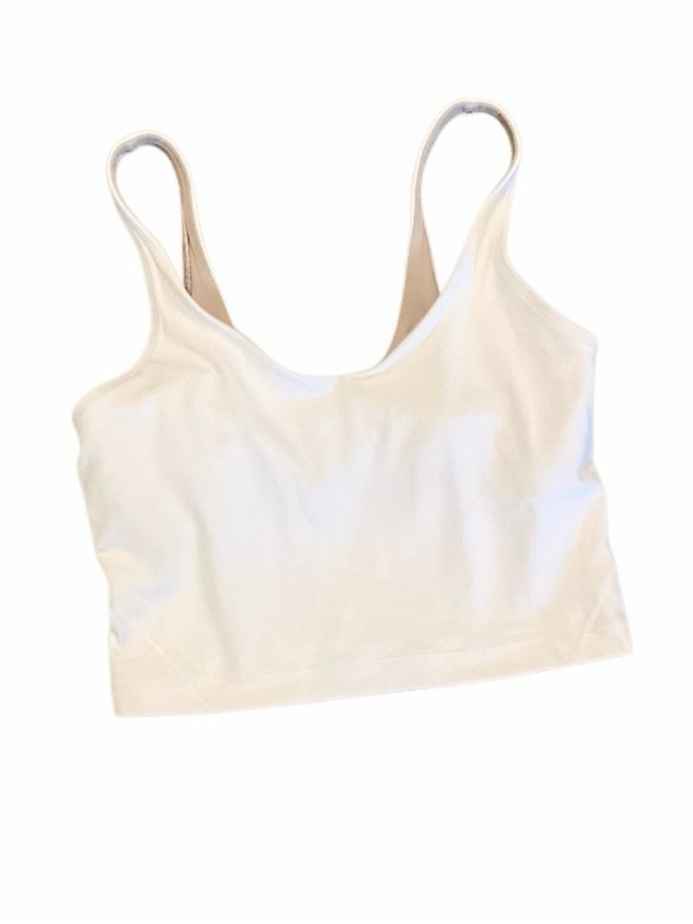 Lululemon Align Tank Top Bra Light Support White 6 - Picture 3 of 10